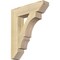 Ekena Millwork Balboa Slat Rough Sawn Bracket, Douglas Fir, 4"W x 18"D x 22"H BKT04X18X22BOA06RDF - alternate 1
